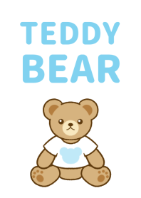 Teddy Bear[Blue T-shirt]J
