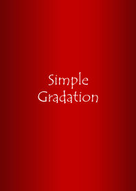 Simple Gradation -GlossyRed 12-