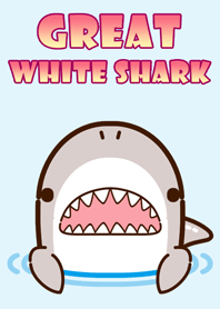Super Great white shark
