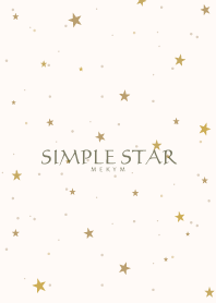 SIMPLE STAR 18 -NATURAL YELLOW-