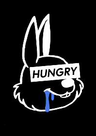HUNGRY RABBIT -BLACK- THEME 46