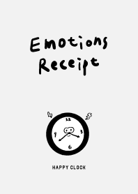 Emotions Receipt :: Happy clock