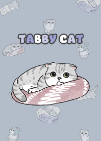 tabbycat9 / slate blue