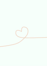 Minimalist Mint & Orange