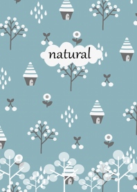 青く可愛い北欧の世界