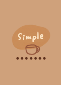 Fashionable brown modern theme