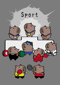 カピバラのゲーム!(フォググレー)