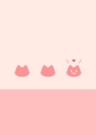小さな猫(ピンク11)