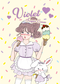 Violet Sugar Cream