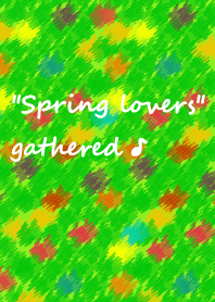 "Spring lovers" gathered