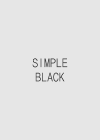 ザ·シンプル-ブラック3