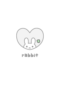兔子 四葉 [白色]