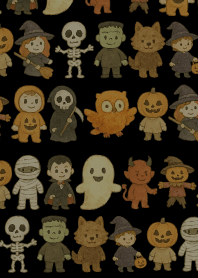 Halloween Festival04 on black