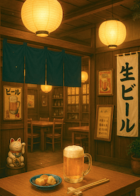 【EDISONIA】提灯灯るレトロ居酒屋。