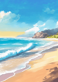 Beautiful real scenery(Summer-733)