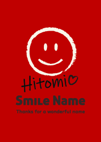 Smile Name ひとみ