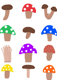 The theme of mushrooms!
