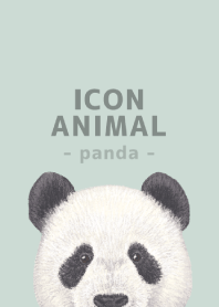 ICON ANIMAL - panda - PASTEL GR/01