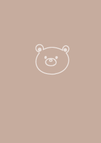 Beige bear g