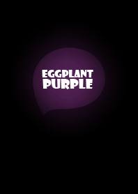 eggplant purple in black