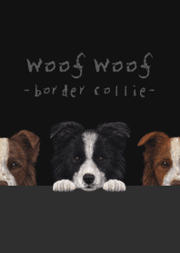 Woof Woof - Border Collie - BLACK/GRAY