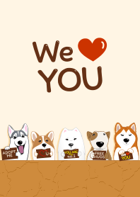 We love you (Dog lover)