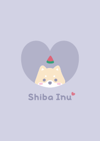 Shiba Inu2 Watermelon [purple]