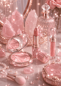 Pink Rose Quartz Cosmetics | Bitasui