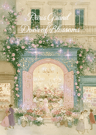 Paris Grand Door of Blossoms