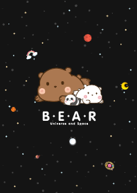 หมีสามตัว ยูนิเวิร์ส สีดำ