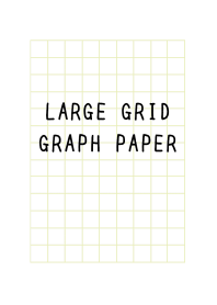 LARGE YELLOW GREEN GRID GRAPH PAPER-WHj