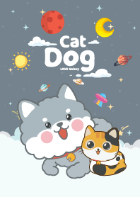 ทาสหมาแมว ก้อนเมฆน่ารัก สีเทา