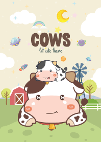 Cows Kawaii Galaxy Cream