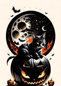 halloween cat 2b947A