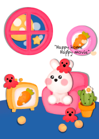 Bunny with movie night 31