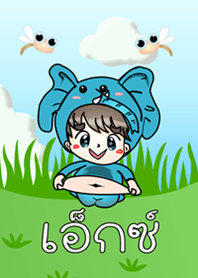 เอ็กซ์ - ธีม (สีเขียว)