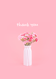 simple cute carnation - pink -