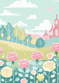 Beautiful rose flower(R2205)