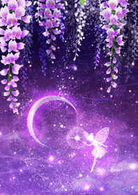 小叮噹和紫藤花