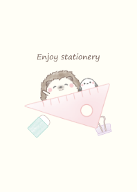 Hedgehog and Shimaenaga -ruler- ju