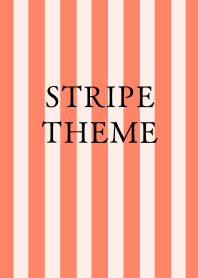 STRIPE THEMEj-APRICOT COLOR
