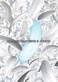 FALLING FEATHERS 2 -WHITE-