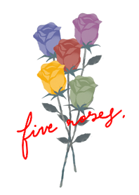 simple_five roses 2
