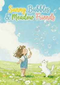 เด็กหญิงน่ารักและแมวตัวน้อย V.80