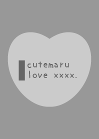 simple love heart Theme Happy marulove20