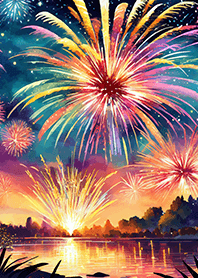 Beautiful Fireworks Theme#741