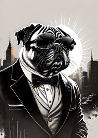 Anjing Tinta, Pug3