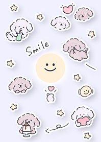 purple moon and a toy poodle 12_2