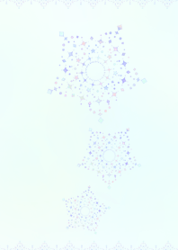 Papercutout star(青ver.)
