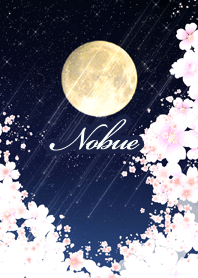 のぶえ用★月夜桜